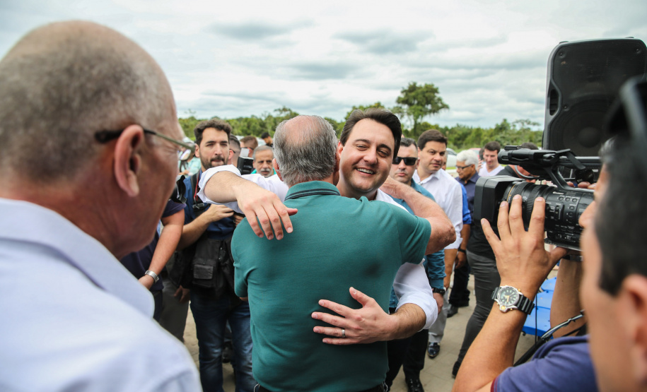 O governador Carlos Massa Ratinho Júnior inaugura nesta quinta-feira (10) , o viaduto da BR-277 e as obras de ampliação do Terminal de Contêineres de Paranaguá (TCP).Paranaguá, 09/10/2019 -  Foto: Geraldo Bubniak/AEN