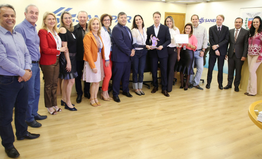 Sanepar ganha prêmio nacional por programa de equidade. Foto: Sanepar