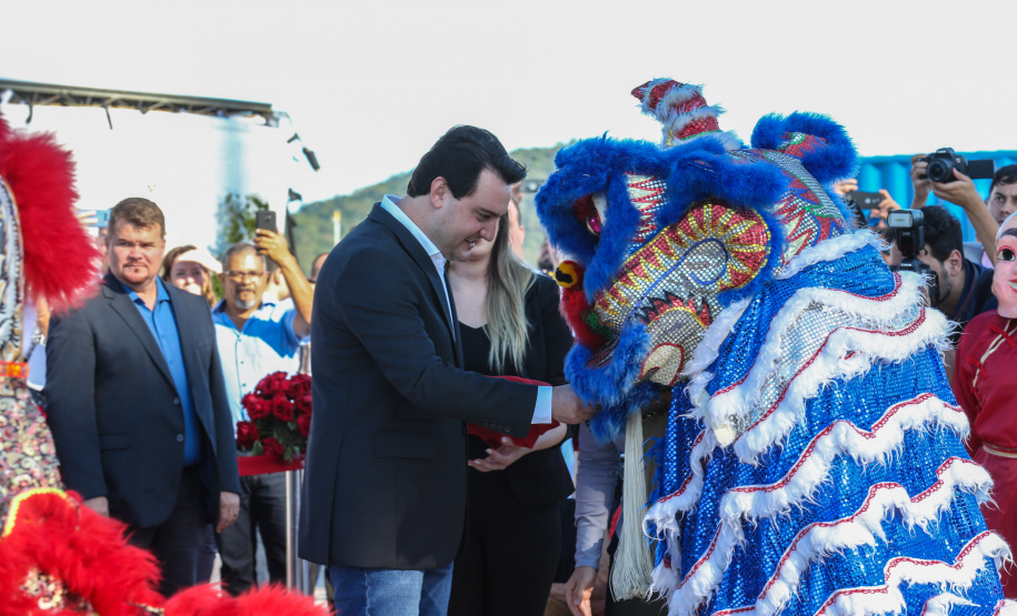 O governador Carlos Massa Ratinho Júnior inaugura nesta quinta-feira (10) , o viaduto da BR-277 e as obras de ampliação do Terminal de Contêineres de Paranaguá (TCP).Paranaguá, 09/10/2019 -  Foto: Geraldo Bubniak/AEN