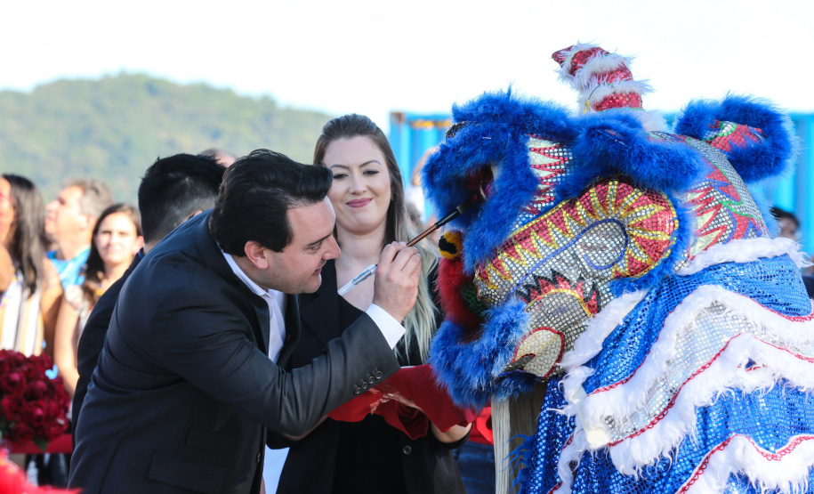O governador Carlos Massa Ratinho Júnior inaugura nesta quinta-feira (10) , o viaduto da BR-277 e as obras de ampliação do Terminal de Contêineres de Paranaguá (TCP).Paranaguá, 09/10/2019 -  Foto: Geraldo Bubniak/AEN