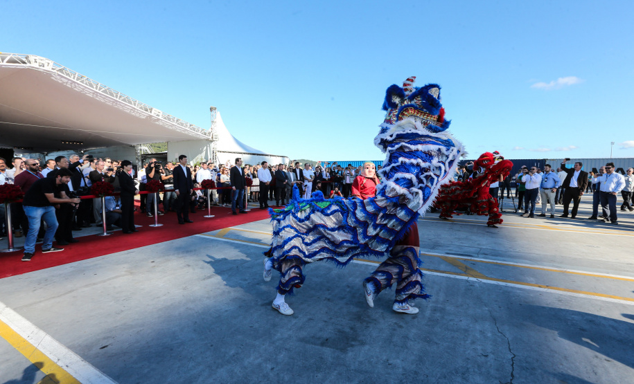 O governador Carlos Massa Ratinho Júnior inaugura nesta quinta-feira (10) , o viaduto da BR-277 e as obras de ampliação do Terminal de Contêineres de Paranaguá (TCP).Paranaguá, 09/10/2019 -  Foto: Geraldo Bubniak/AEN