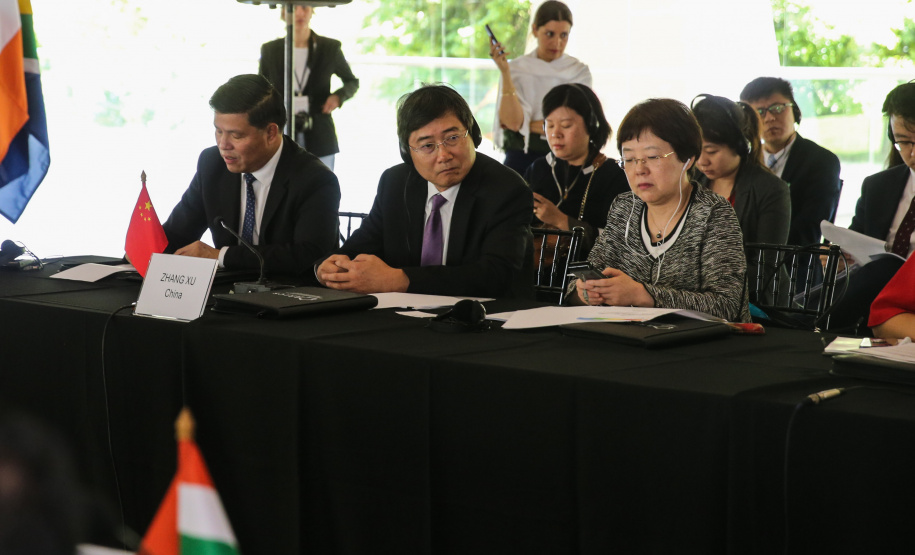 O ministro da Cidadania, Osmar Terra, participa nesta sexta-feira (11) da 4ª Reunião de Ministros da Cultura do BRICS, no Museu Oscar Niemeyer  em Curitiba.  07/10/2019  -  Foto: Geraldo Bubniak/AEN