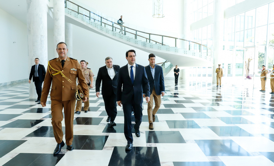 Governador Carlos Massa Ratinho Junior recebe os Ministros da Cultura do BRICS.