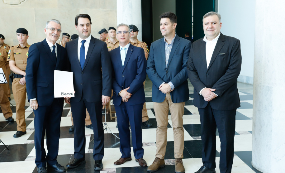 Governador Carlos Massa Ratinho Junior recebe os Ministros da Cultura do BRICS.