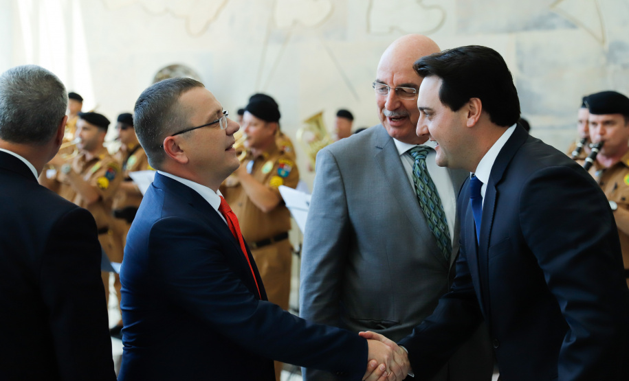 Governador Carlos Massa Ratinho Junior recebe os Ministros da Cultura do BRICS.