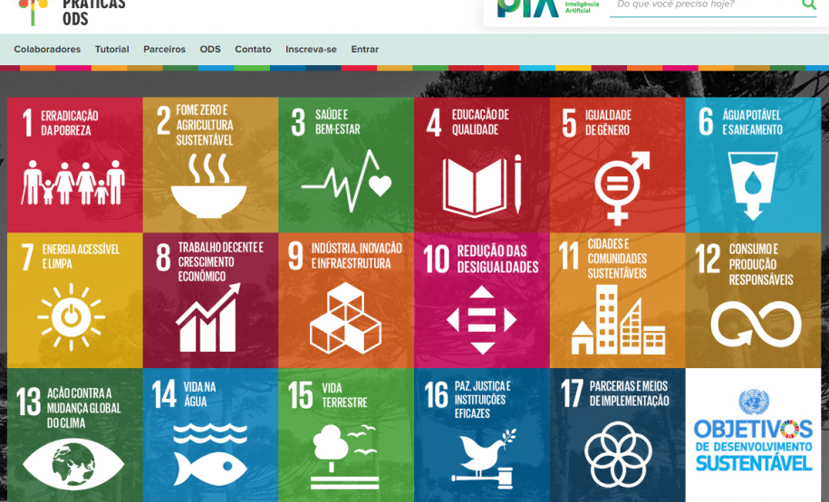 O portal Boas Práticas ODS (www.boaspraticasods.pr.gov.br), permite a publicação de iniciativas individuais e coletivas, bastando descrever o projeto e apontar qual objetivo ele contempla. Há espaço para fotos, vídeos e um mensurador do impacto social daquele projeto.