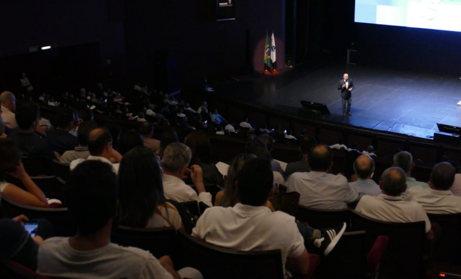 Governo 5.0 – Inovação a Serviço da População, Como Fazer Diferente, Como Pensar Diferente. Na foto, o historiador Leandro Karnall. Foto: Arnaldo ALves/AEN