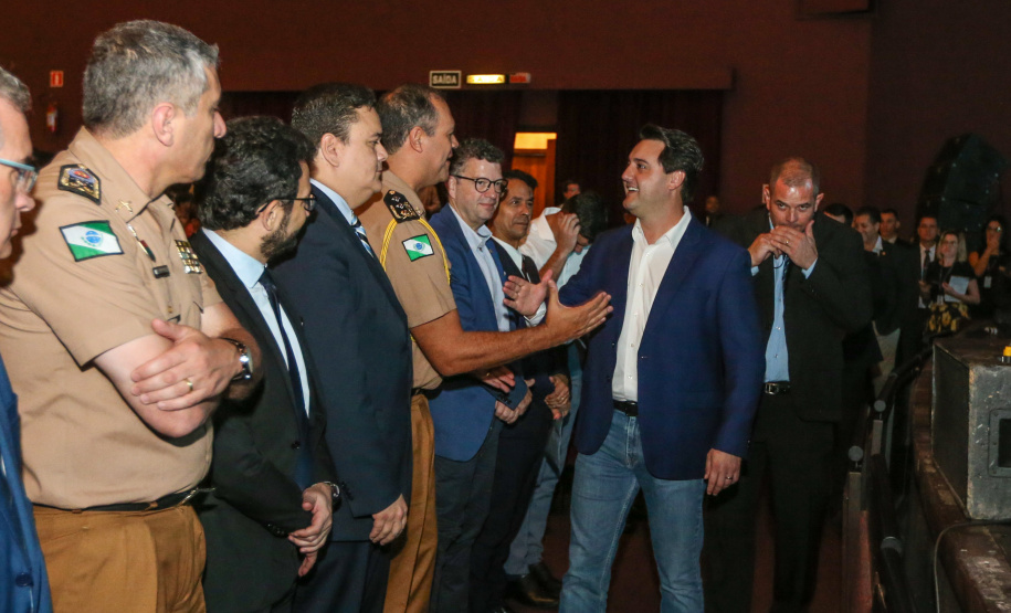 O governador Carlos Massa Ratinho Junior lança nesta quarta-feira (09) evento Governo 5.0 - Inovação a Serviço da População, Como Fazer Diferente,Como Pensar Diferente, no Teatro Guaira em Curitiba.  14/10/2019 - Foto: Geraldo Bubniak/AEN