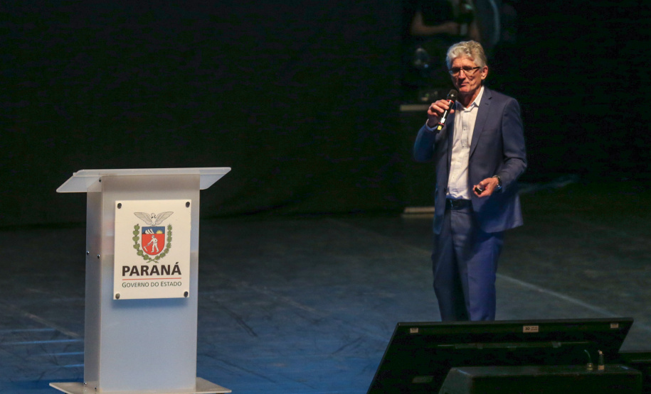 O governador Carlos Massa Ratinho Junior lança nesta quarta-feira (09) evento Governo 5.0 - Inovação a Serviço da População, Como Fazer Diferente,Como Pensar Diferente, no Teatro Guaira em Curitiba.  14/10/2019 - Foto: Geraldo Bubniak/AEN