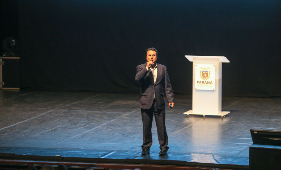 O governador Carlos Massa Ratinho Junior lança nesta quarta-feira (09) evento Governo 5.0 - Inovação a Serviço da População, Como Fazer Diferente,Como Pensar Diferente, no Teatro Guaira em Curitiba.  14/10/2019 - Foto: Geraldo Bubniak/AEN