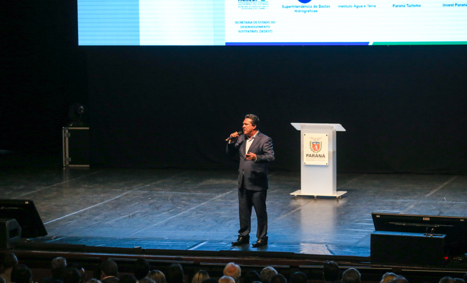 O governador Carlos Massa Ratinho Junior lança nesta quarta-feira (09) evento Governo 5.0 - Inovação a Serviço da População, Como Fazer Diferente,Como Pensar Diferente, no Teatro Guaira em Curitiba.  14/10/2019 - Foto: Geraldo Bubniak/AEN