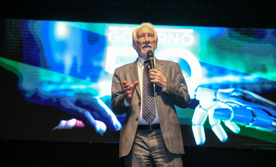 O governador Carlos Massa Ratinho Junior lança nesta quarta-feira (09) evento Governo 5.0 - Inovação a Serviço da População, Como Fazer Diferente,Como Pensar Diferente, no Teatro Guaira em Curitiba.  14/10/2019 - Foto: Geraldo Bubniak/AEN