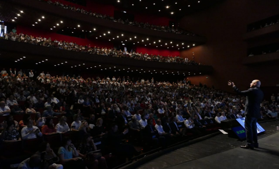 Governo 5.0 – Inovação a Serviço da População, Como Fazer Diferente, Como Pensar Diferente. Na foto, o historiador Leandro Karnall. Foto: Arnaldo ALves/AEN