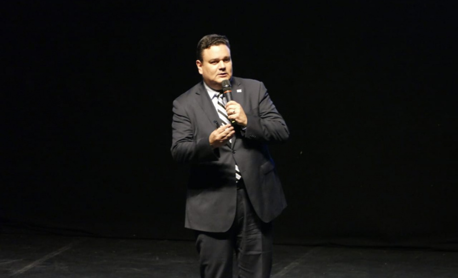 Governo 5.0 – Inovação a Serviço da População, Como Fazer Diferente, Como Pensar Diferente. Na foto, controlador-geral do Estado, Raul Siqueira. Foto: Arnaldo ALves/AEN