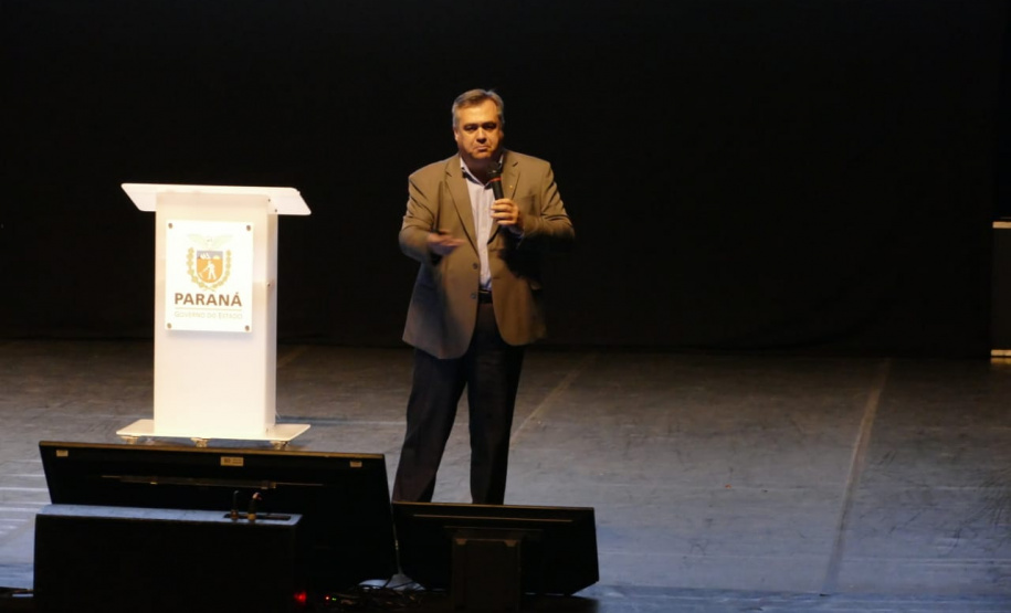 Governo 5.0 – Inovação a Serviço da População, Como Fazer Diferente, Como Pensar Diferente. Na foto, o secretário da Saúde, Beto Preto. Foto: Arnaldo Alves/AEN