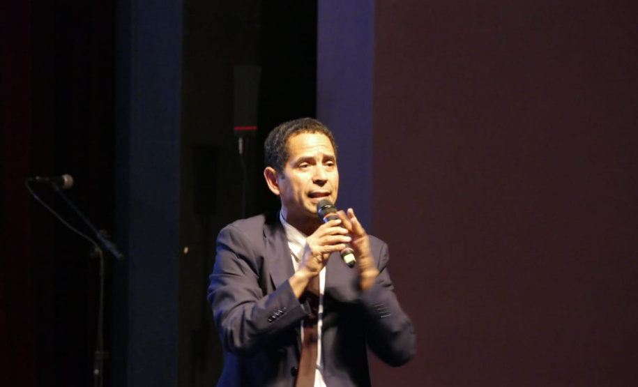 Governo 5.0 – Inovação a Serviço da População, Como Fazer Diferente, Como Pensar Diferente. Na foto, o secretário da Segurança Pública, cel. Marinho. Foto: Arnaldo Alves/AEN