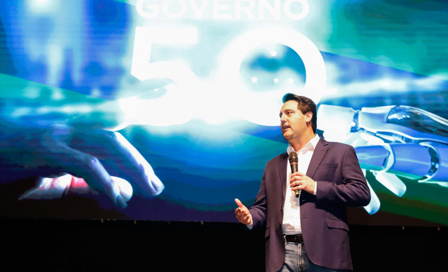 Governador Carlos Massa Ratinho Junior participa do evento Governo 5.0 – Inovação a Serviço da População, Como Fazer Diferente, Como Pensar Diferente.