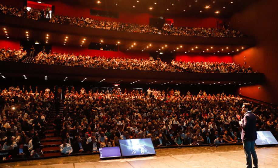 Governador Carlos Massa Ratinho Junior participa do evento Governo 5.0 – Inovação a Serviço da População, Como Fazer Diferente, Como Pensar Diferente.