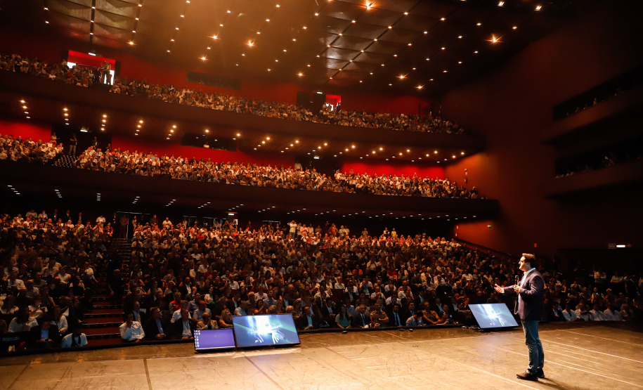 Governador Carlos Massa Ratinho Junior participa do evento Governo 5.0 – Inovação a Serviço da População, Como Fazer Diferente, Como Pensar Diferente.