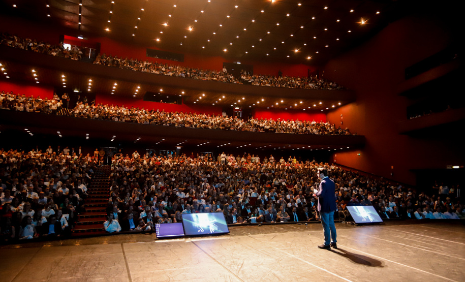 Governador Carlos Massa Ratinho Junior participa do evento Governo 5.0 – Inovação a Serviço da População, Como Fazer Diferente, Como Pensar Diferente.
