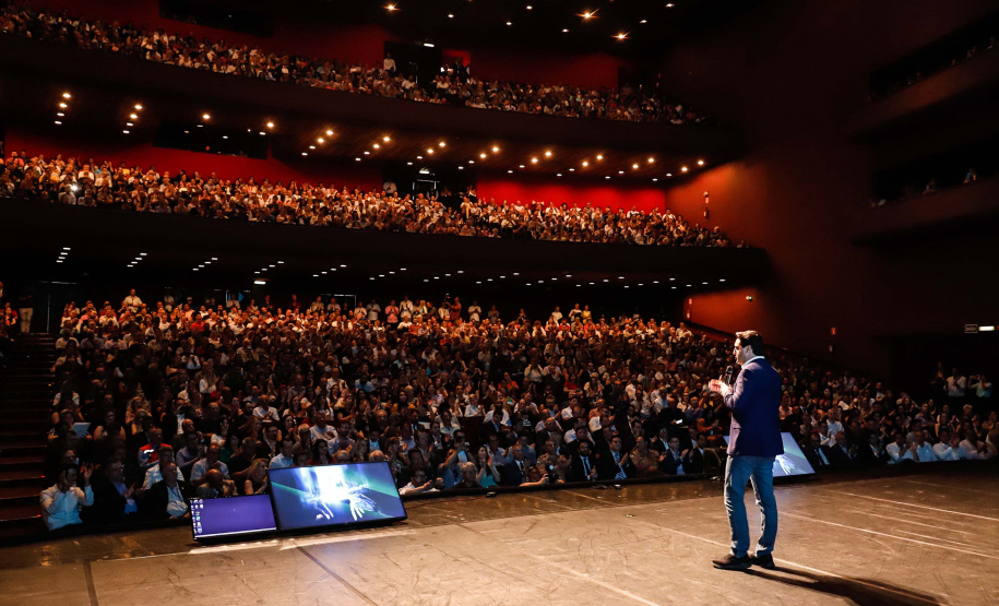 Governador Carlos Massa Ratinho Junior participa do evento Governo 5.0 – Inovação a Serviço da População, Como Fazer Diferente, Como Pensar Diferente.
