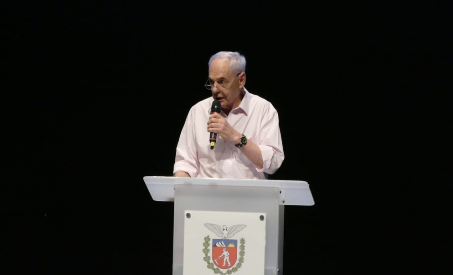 Governo 5.0 – Inovação a Serviço da População, Como Fazer Diferente, Como Pensar Diferente. Na foto, o secretário da Administração e Previdência, Reinhold Stephanes. Foto: Arnaldo Alves/AEN