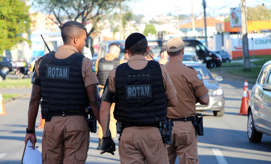 São José dos Pinhais, 10 de outubro de 2019.  Operação Frente Brasil.