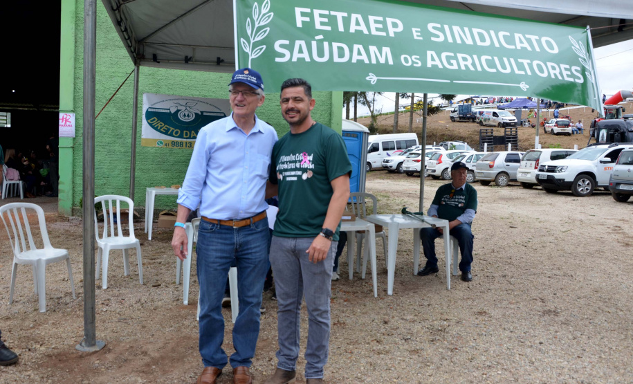 Cerca de 500 produtores participaram nesta quarta-feira (16) do 29º Encontro Estadual de Produtores de Cebola, no município de Quitandinha, Região Metropolitana de Curitiba