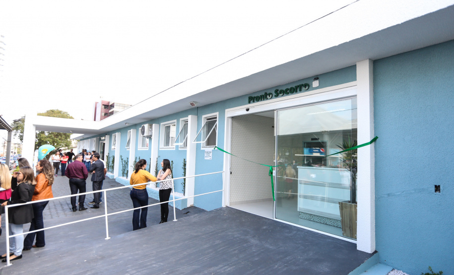 O governador Carlos Massa Ratinho Júnior inaugura nesta quarta-feira (16),   a reforma do pronto-socorro do Hospital São Vicente de Paulo, de Guarapuava (região central). Guarapuava, 16/10/2019 -  Foto: Geraldo Bubniak/AEN