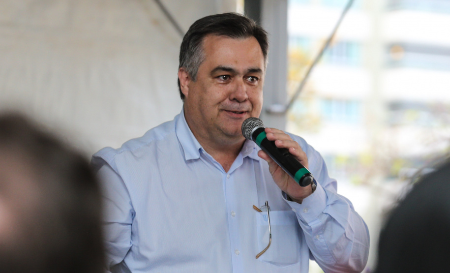 O governador Carlos Massa Ratinho Júnior inaugura nesta quarta-feira (16),   a reforma do pronto-socorro do Hospital São Vicente de Paulo, de Guarapuava (região central). Guarapuava, 16/10/2019 -  Foto: Geraldo Bubniak/AEN