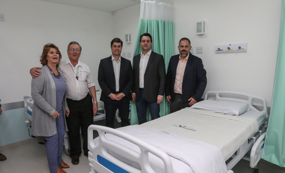 O governador Carlos Massa Ratinho Júnior inaugura nesta quarta-feira (16),   a reforma do pronto-socorro do Hospital São Vicente de Paulo, de Guarapuava (região central). Guarapuava, 16/10/2019 -  Foto: Geraldo Bubniak/AEN