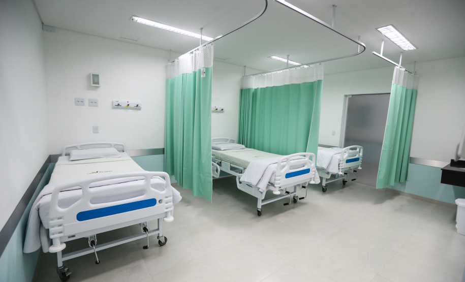 O governador Carlos Massa Ratinho Júnior inaugura nesta quarta-feira (16),   a reforma do pronto-socorro do Hospital São Vicente de Paulo, de Guarapuava (região central). Guarapuava, 16/10/2019 -  Foto: Geraldo Bubniak/AEN