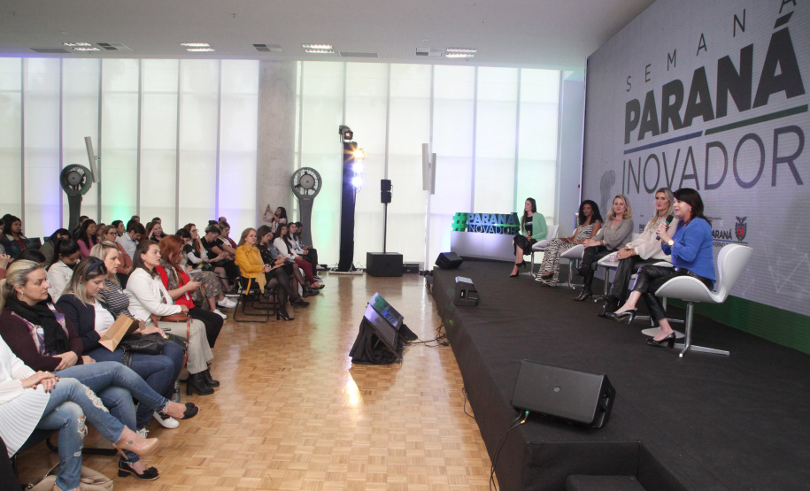 Uma tarde inteira para mostrar o papel da mulher no empreendedorismo, na inovação e na liderança, e o equilíbrio entre carreira e maternidade