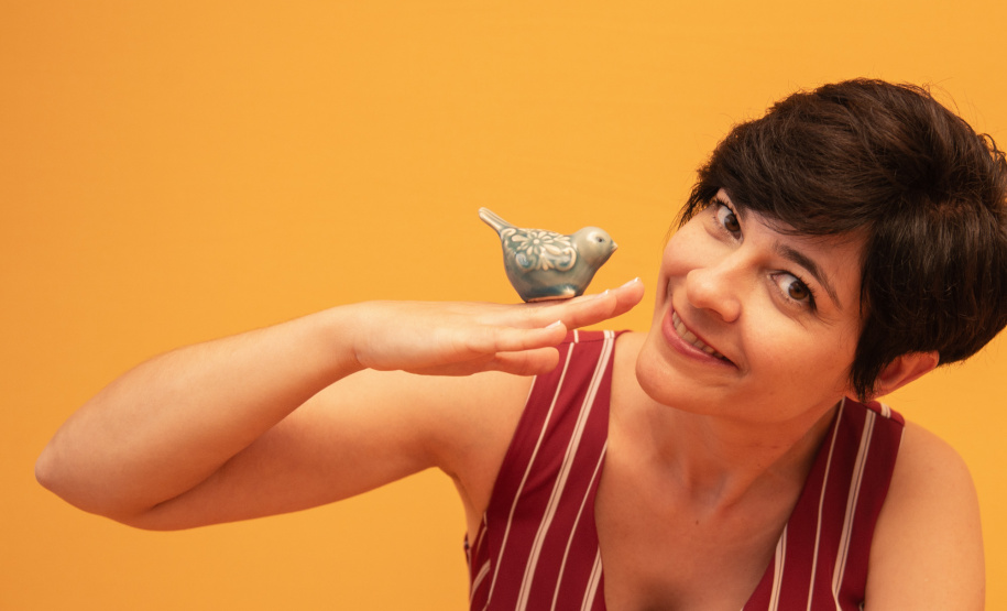 Jaqueline Conte é a convidada do projeto Aventuras Literárias. Foto: Divulgação/BPP