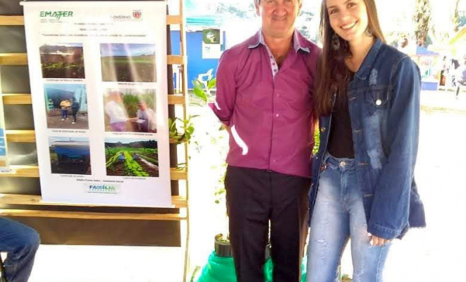 Projeto de leite movimenta economia da região central. Foto: Emater