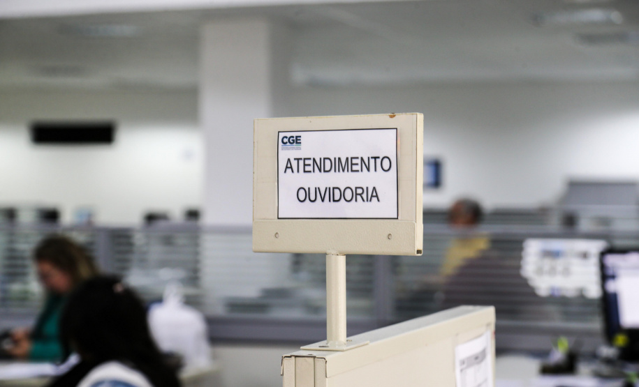 Ouvidoria-Geral do Estado registra100 mil atendimentos. Foto: Geraldo Bubniak/AEN