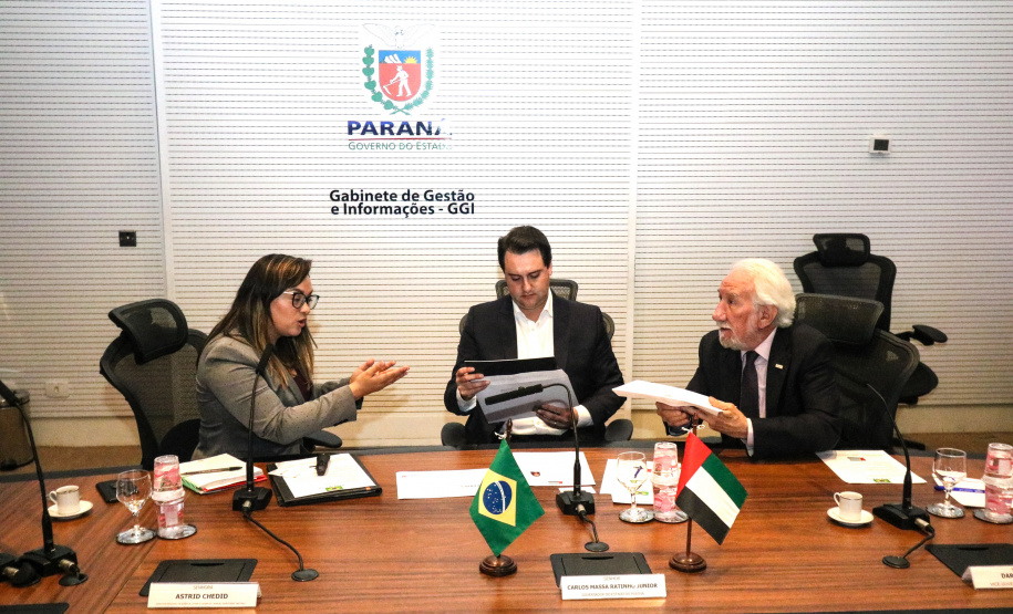 O Governo do Estado recebeu nesta segunda-feira (21) o convite para participar da feira Annual Investment Meeting 2020, plataforma líder mundial para investimentos diretos estrangeiros, que acontece entre os dias 24 e 26 de março, em Dubai, nos Emirados Árabes Unidos