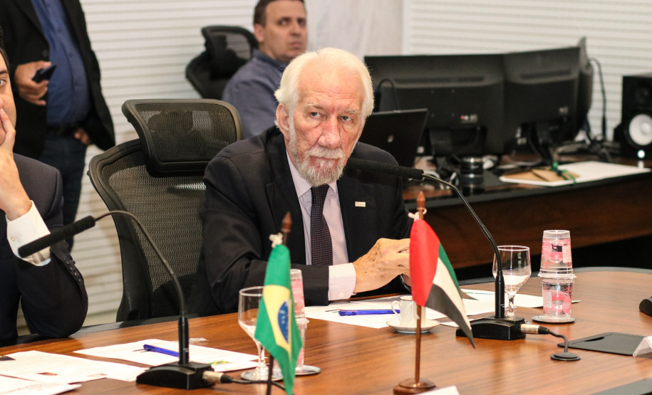 O Governo do Estado recebeu nesta segunda-feira (21) o convite para participar da feira Annual Investment Meeting 2020, plataforma líder mundial para investimentos diretos estrangeiros, que acontece entre os dias 24 e 26 de março, em Dubai, nos Emirados Árabes Unidos