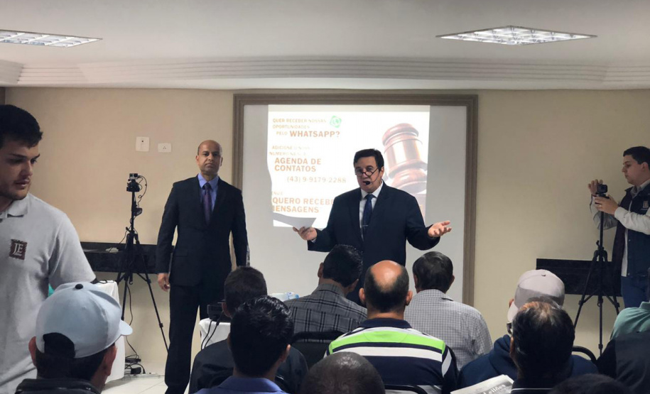 Leilão de veículos soma R$ 487 mil para o combate ao tráfico. Foto: Divulgação/SESP