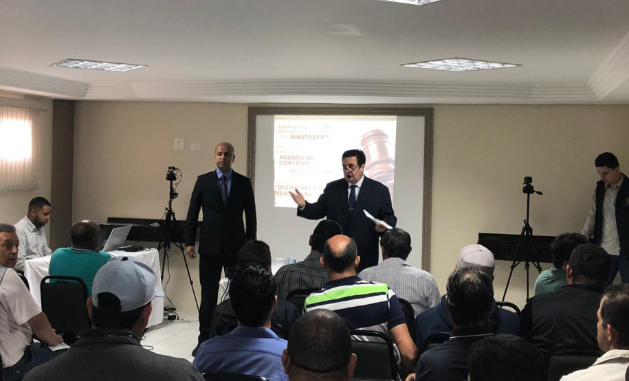 Leilão de veículos soma R$ 487 mil para o combate ao tráfico. Foto: Divulgação/SESP