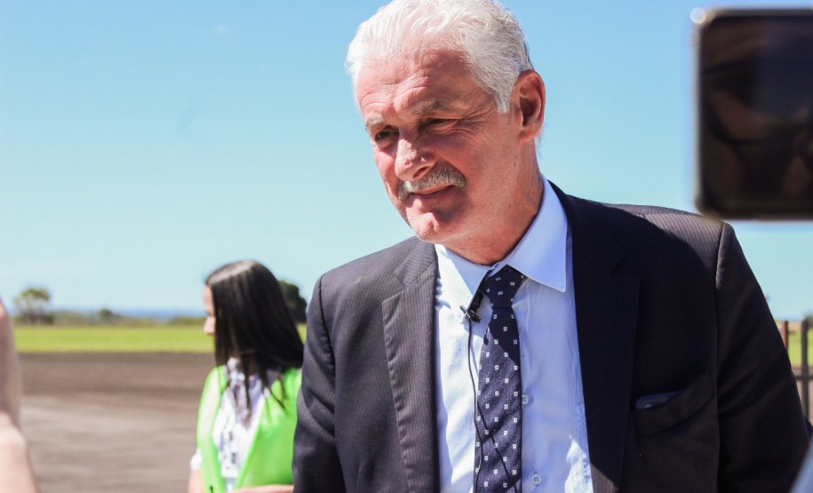 O prefeito de Guaíra, Heraldo Trento.  Foto: Prefeitura de Guaíra