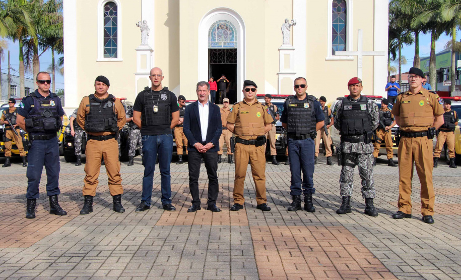 São José dos Pinhais, 22 de outubro de 2019. Operação Frente Brasil.