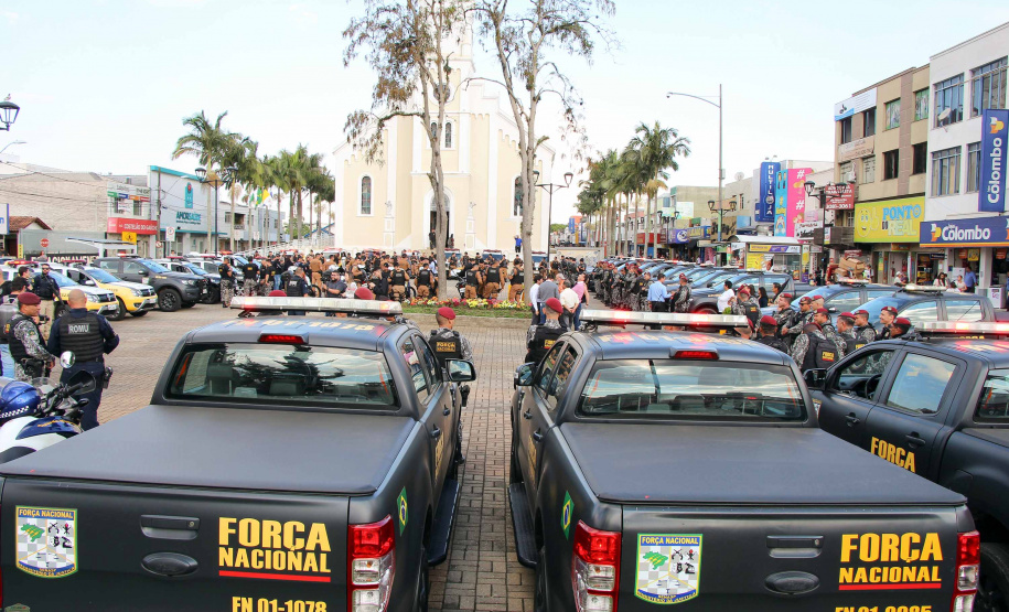 Curitiba, 22 de outubro de 2019. Operação Frente Brasil.