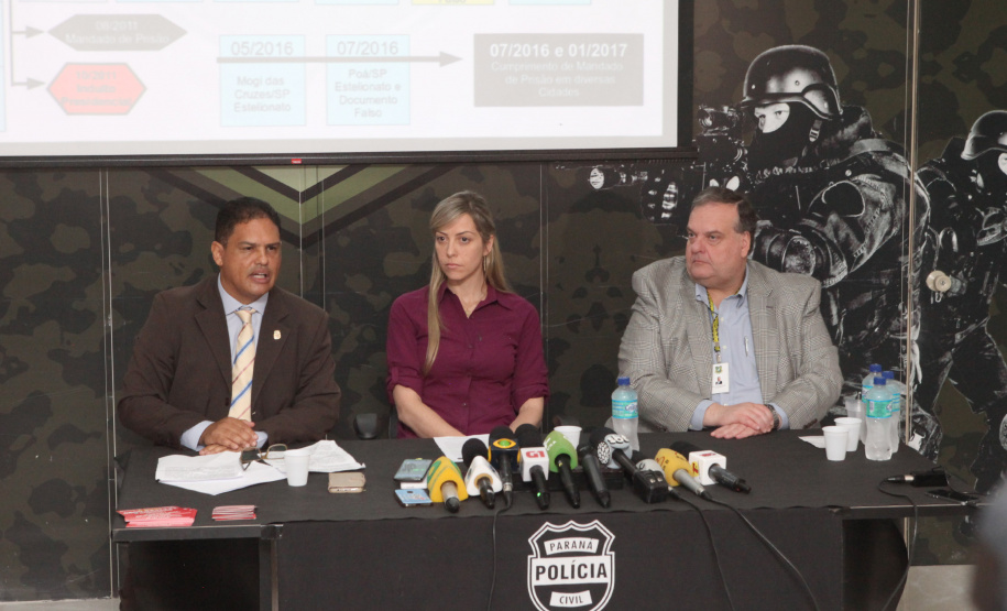 A Polícia Civil do Paraná (PCPR) interrogou Carlos Eduardo dos Santos, 52 anos, na noite de terça-feira (22), em Curitiba