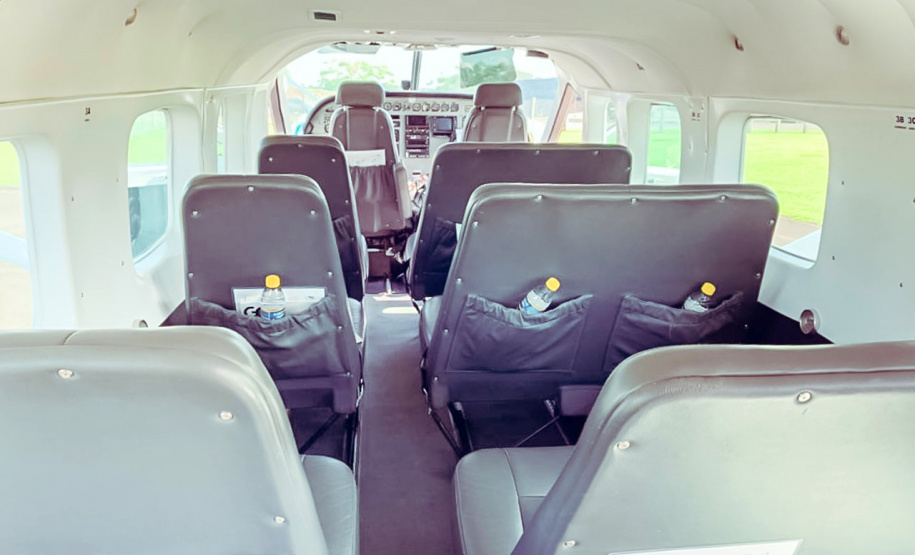 Os três voos semanais diários entre Curitiba e Telêmaco Borba vão ajudar o novo ciclo de crescimento da cidade, que será impulsionado pelos investimentos de R$ 9,1 bilhões da Klabin na ampliação da fábrica de Ortigueira, cidade vizinha. Serão criados mais de 11 mil postos de trabalho na região nos próximos anos.Foto: Prefeitura de Telêmaco Borba