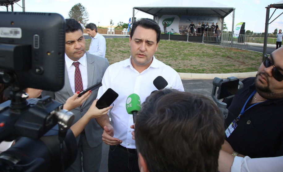 Governador Carlos Massa Ratinho Junior participa  em Ponta Grossa da inauguração do Parque Tecnológico. Ponta Grossa,23/10/2019 Foto:Jaelson Lucas / AEN