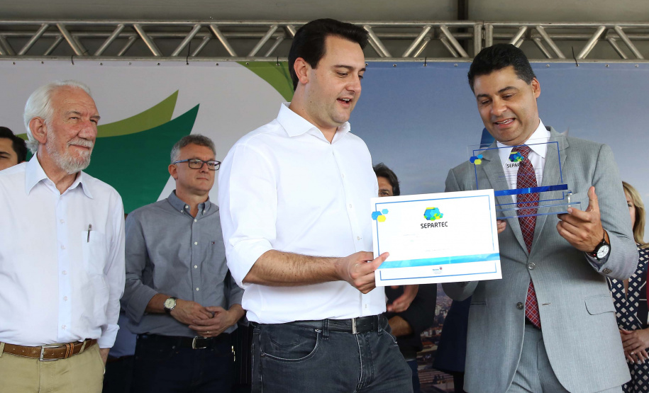 Governador Carlos Massa Ratinho Junior participa  em Ponta Grossa da inauguração do Parque Tecnológico. Ponta Grossa,23/10/2019 Foto:Jaelson Lucas / AEN