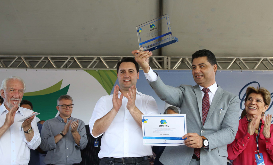 Governador Carlos Massa Ratinho Junior participa  em Ponta Grossa da inauguração do Parque Tecnológico. Ponta Grossa,23/10/2019 Foto:Jaelson Lucas / AEN