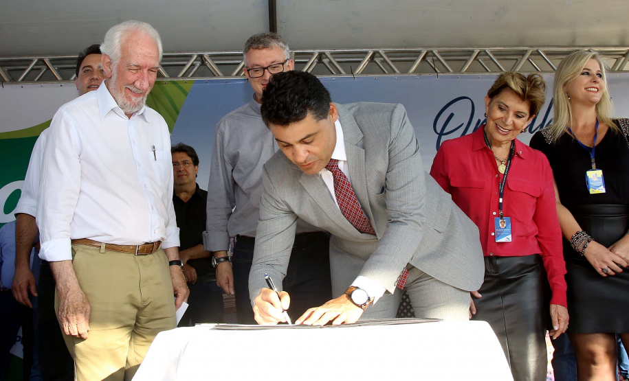 Governador Carlos Massa Ratinho Junior participa  em Ponta Grossa da inauguração do Parque Tecnológico. Ponta Grossa,23/10/2019 Foto:Jaelson Lucas / AEN