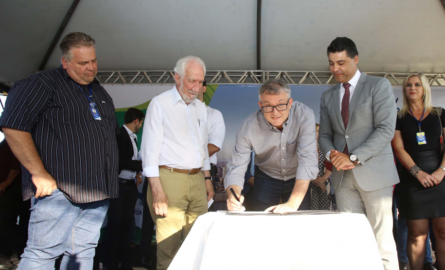 Governador Carlos Massa Ratinho Junior participa  em Ponta Grossa da inauguração do Parque Tecnológico. Ponta Grossa,23/10/2019 Foto:Jaelson Lucas / AEN